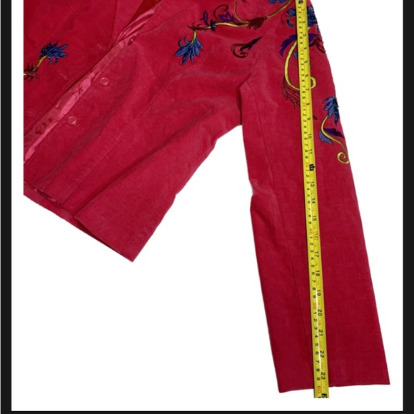 Morgan Cole Vintage Suede Western Blazer Jacket - Picture 5 of 10